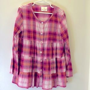 Hanna Andersson long-sleeved cotton blouse